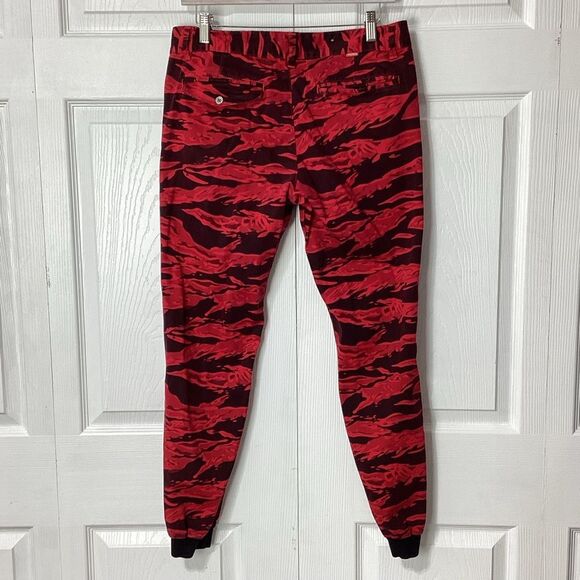 Kayden K Camo Jogger 34 Red Black Camo Joggers Cotton Kayden. K - Picture 3 of 12